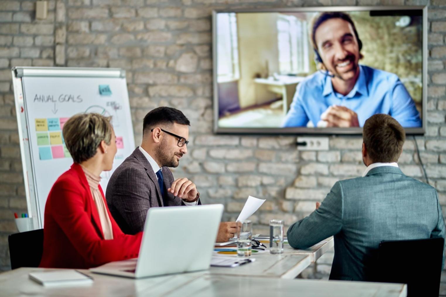 Professional remote learning setup with financial documents and digital tools